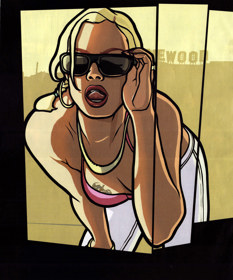 Grand Theft Auto: San Andreas - Advertisement Flyer - Front (United States) - 1903x2289