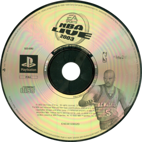 NBA Live 2003 - Disc (Europe) - 1000x1000