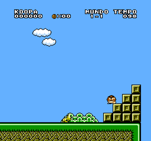 Koopa in a Hurry - Screenshot - Gameplay (Europe) - 256x240