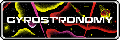 Gyrostronomy Gyrostrology - Clear Logo (Europe) - 781x260