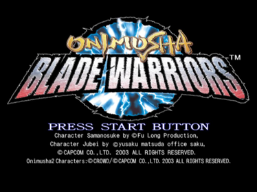 Onimusha: Blade Warriors - Screenshot - Game Title (World) - 512x384
