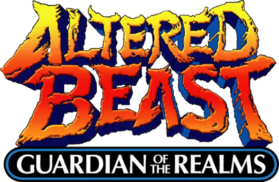 Altered Beast: Guardian of the Realms - Clear Logo (North America) - 1189x776