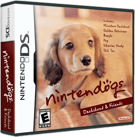Nintendogs: Dachshund & Friends - Box - 3D (North America) - 865x877