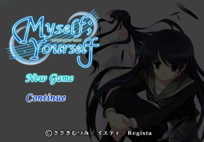 Myself; Yourself - Screenshot - Game Select (Japan) - 640x448