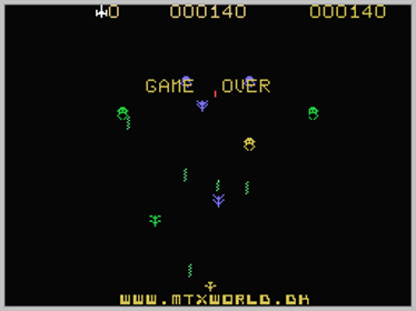 Memotech MTX Series Games Collection Vol.1 - Screenshot - Game Over (World) - 256x192