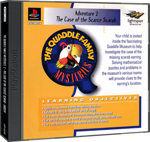 The Quaddle Family Mysteries 2: The Case of the Scarce Scarab: Garden - Box - 3D (North America) - 1409x1330