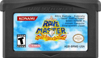 Rave Master: Special Attack Force! - Cart - Front (North America) - 1000x574