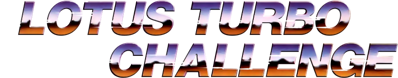 Lotus Turbo Challenge - Clear Logo (Europe) - 842x165