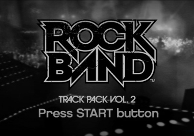 Rock Band: Track Pack: Volume 2 - Screenshot - Game Title (North America) - 640x448