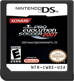 Winning Eleven Pro Evolution Soccer 2007 - Cart - Front (North America) - 517x564