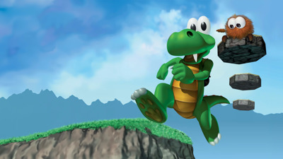 Croc: Legend of the Gobbos (1998) - Fanart - Background (World) - 3840x2160