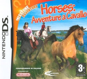 Real Adventures: Wild Horses: The Quest for the Golden Horse - Box - Front (Italy) - 492x448