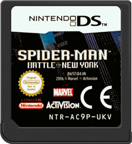 Spider-Man: Battle for New York - Cart - Front (Europe) - 517x564