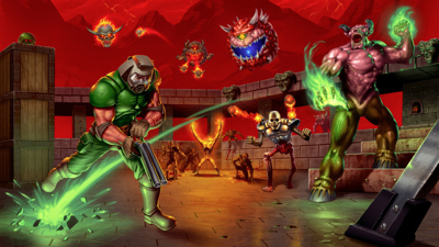 Doom (1993) - Fanart - Background (World) - 3840x2160