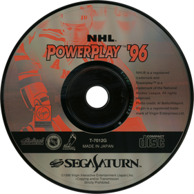 NHL Powerplay '96 - Disc (Japan) - 1430x1430