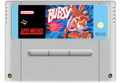 Bubsy in: Claws Encounters of the Furred Kind - Cart - Front (France) - 811x560