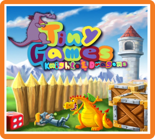Tiny Games: Knights & Dragons - Box - Front (North America) - 456x409