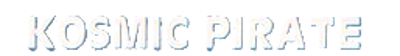 Kosmic Pirate - Clear Logo (United Kingdom) - 257x36
