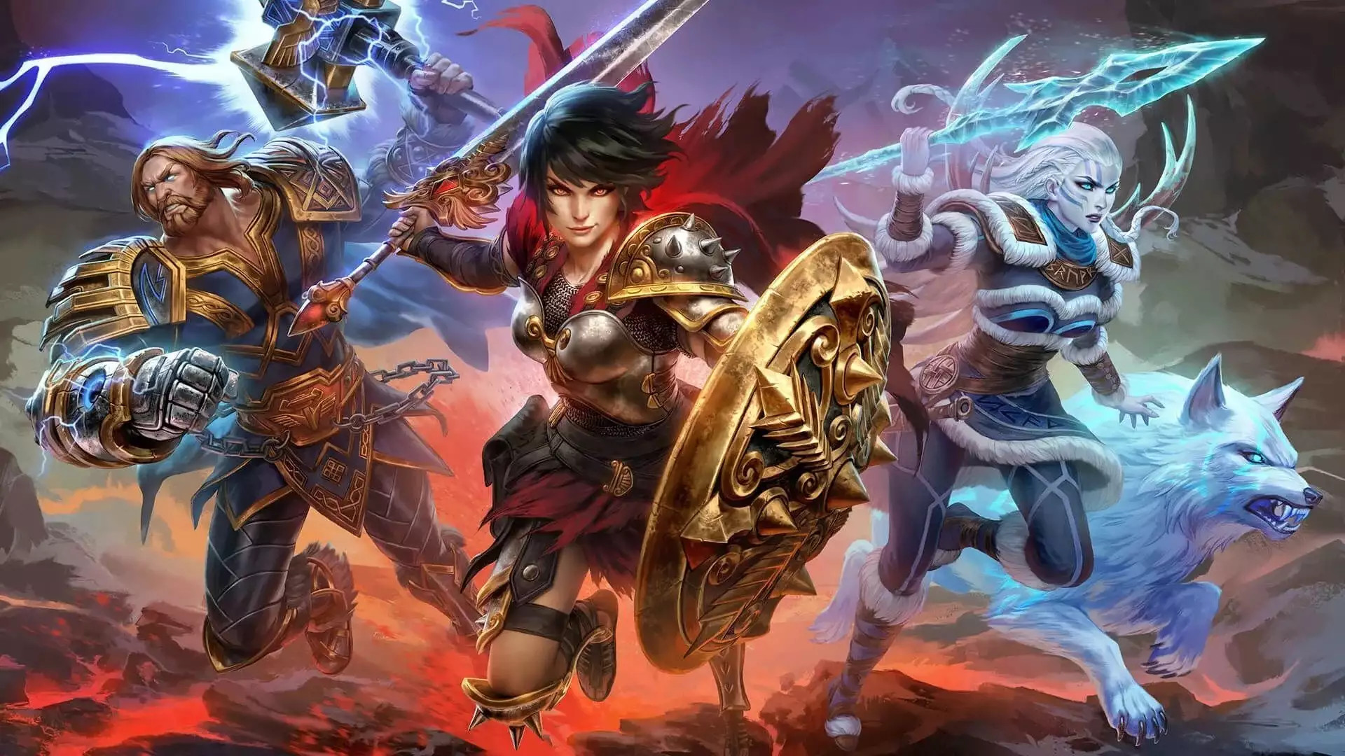 Illustration of SMITE: Battleground of the Gods