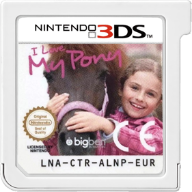 I Love My Pony - Cart - Front (Europe) - 500x500