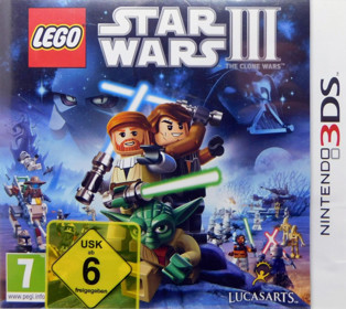 LEGO Star Wars III: The Clone Wars - Box - Front (Europe) - 1442x1287