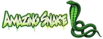 Amazing Snake - Clear Logo (World) - 1366x521
