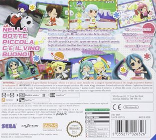 Hatsune Miku: Project Mirai DX - Box - Back (Italy) - 1050x947