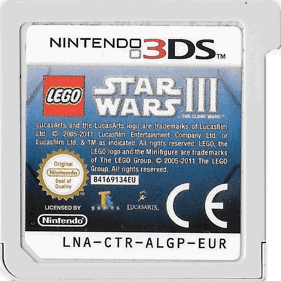 LEGO Star Wars III: The Clone Wars - Cart - Front (Europe) - 792x792