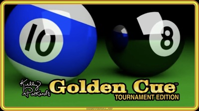 Kelly Packard's Golden Cue: Tournament Edition - Banner (World) - 1912x1072