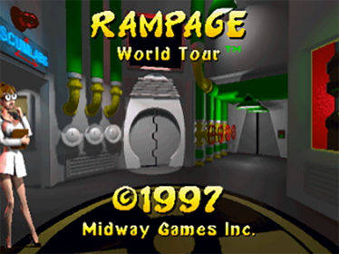 Rampage World Tour - Screenshot - Game Title (World) - 640x480