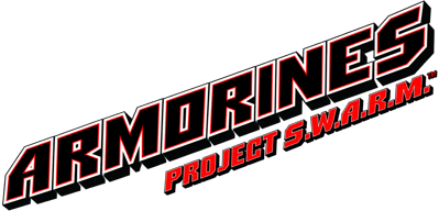 Armorines: Project S.W.A.R.M. - Clear Logo (Europe) - 1808x870