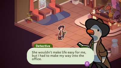 Duck Detective: The Secret Salami - Screenshot - Gameplay (World) - 1920x1080