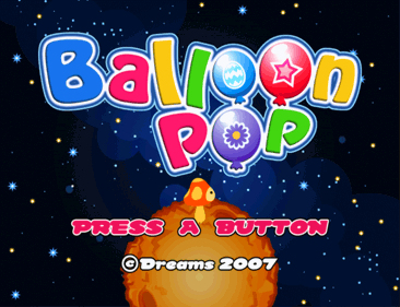 Balloon Pop - Screenshot - Game Title (North America) - 1920x1474