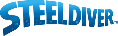 Steel Diver - Clear Logo (United States) - 3110x945