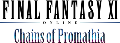 Final Fantasy XI Online: Chains of Promathia - Clear Logo (North America) - 2335x853