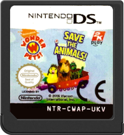 Wonder Pets!: Save the Animals! - Cart - Front (Europe) - 517x564