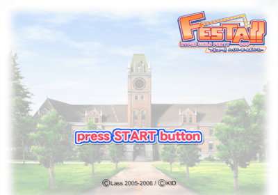 Festa!! Hyper Girls Party - Screenshot - Game Title (Japan) - 640x448