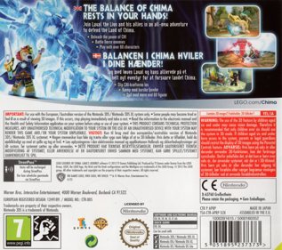 LEGO Legends of Chima: Laval's Journey - Box - Back (Sweden) - 1400x1239