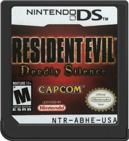 Resident Evil: Deadly Silence - Cart - Front (North America) - 517x564