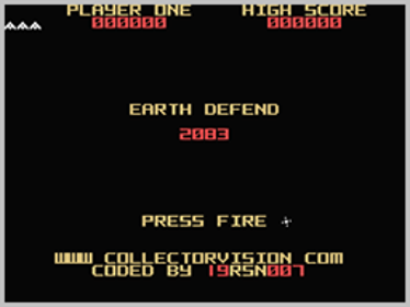 Earth Defend 2083 - Screenshot - Game Title (World) - 256x192