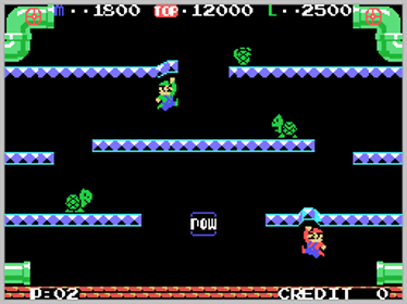 Mario Bros. - Screenshot - Gameplay (World) - 256x192