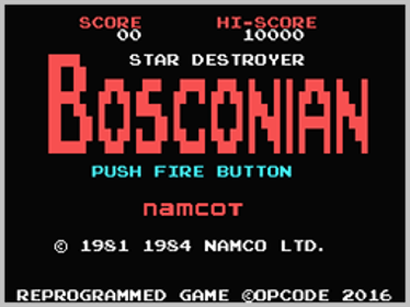 Bosconian - Screenshot - Game Title (World) - 256x192