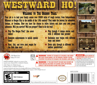The Oregon Trail - Box - Back (North America) - 640x558