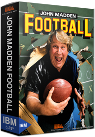John Madden Football - Box - Front - Reconstructed (World) - 955x1382