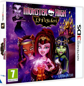 Monster High: 13 Wishes - Box - 3D (Italy) - 841x856