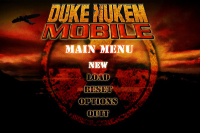 Duke Nukem Mobile - Screenshot - Game Select (North America) - 480x320