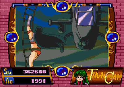 Time Gal - Screenshot - Gameplay (World) - 640x448