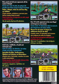 Road Rash - Box - Back (Europe) - 895x1270