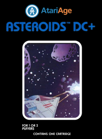 Asteroids DC+ - Fanart - Box - Front (World) - 669x916