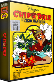 Chip 'n Dale Rescue Rangers: The Adventures in Nimnul's Castle - Box - 3D (World) - 582x889